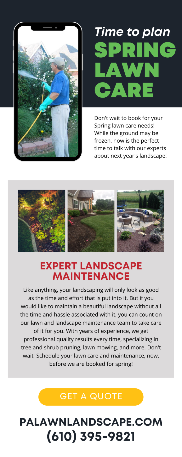Time to Plan Spring Lawn Care! PA Lawn & Landscape
